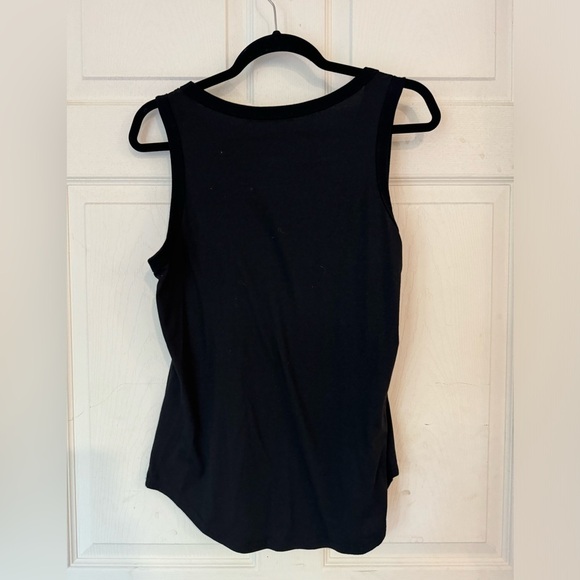 Automet women’s medium black tank top - Picture 2 of 5